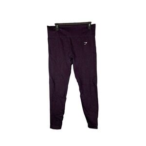 Gymshark Adapt Fleck Seamless Leggings – Brown Plum Marl, Size XXL